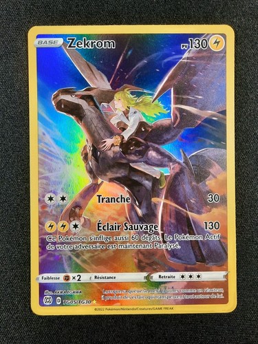 Carte pokémon zekrom - carte,