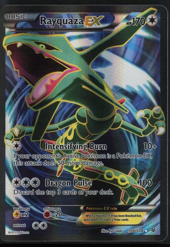 Rayquaza - ex, art)