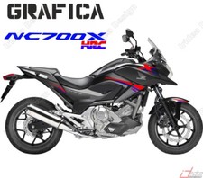 ADESIVI DECAL STICKERS PER HONDA NC700X NC 700 X RACING CARENA GRAFICA HRC ROSS