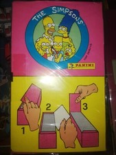 Panini i Simpson sticker box