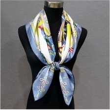 Sciarpa bandana pura seta