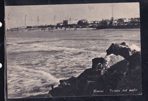 Cartolina rimini veduta - cartolina,