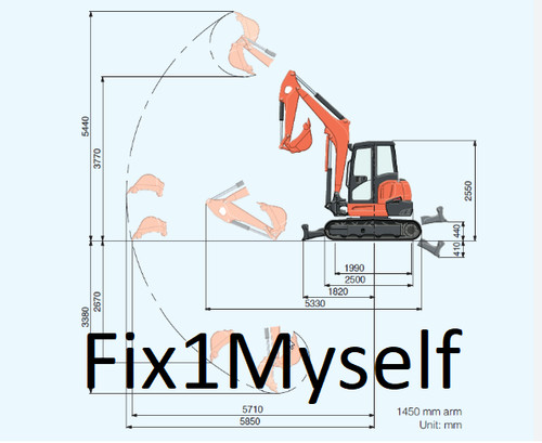 Kubota u48 service - u48-4, manual