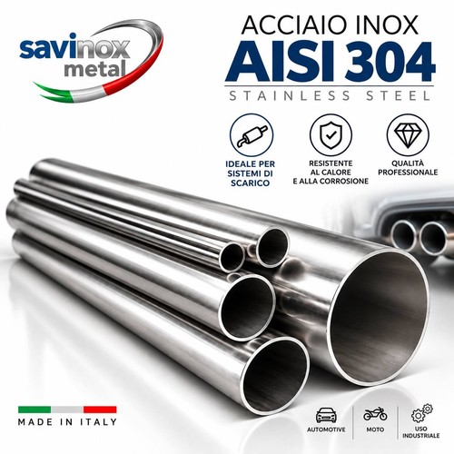 Tubo acciaio inox - acciaio, aisi