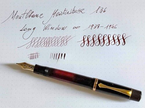 Stilografica montblanc 136 - montblanc,