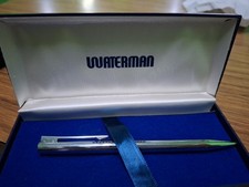  WATERMAN - Penna roller Graduate - cromo satinato Da Ricaricare