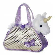 Borsa Aurora Unicorno Peluche