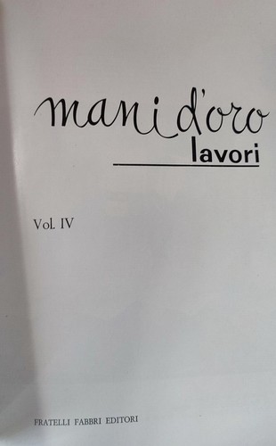 Fabbri editori mani d oro - fabbri,