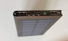 CARICABATTERIA POWER BANK PANNELLO SOLARE 8000 MAH  2USB