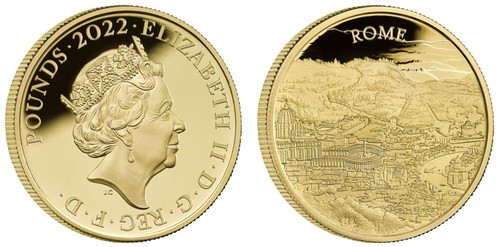 Elisabetta 2022 oro - oro, proof