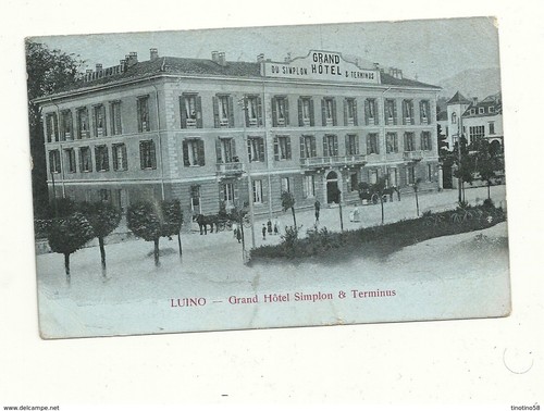 Cartolina epoca luino - d'epoca,