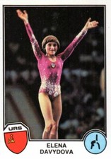 elena davydova Panini Superstar Eurofootball 82 n.116 quasi nuova come foto