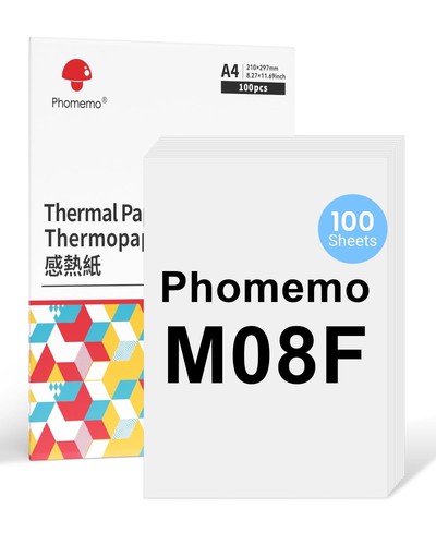 Phomemo 100pcs carta - 100pcs, termica