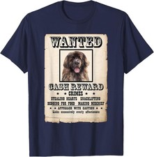Camicia poster Leonberger cane ricercato
