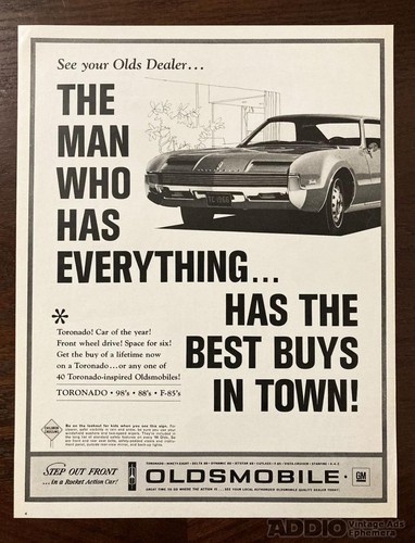 Oldsmobile toronado 1966 - oldsmobile,
