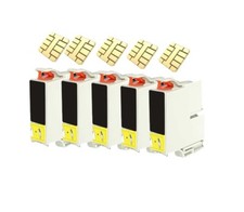 5 cartucce stampante black