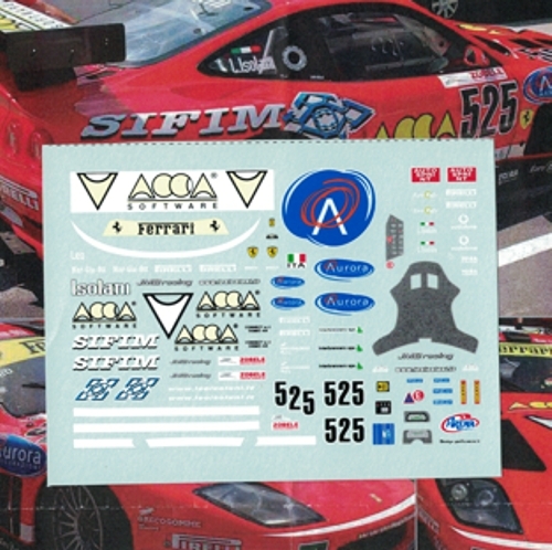 Decal ferrari 575 - 1/43,