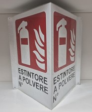 Two-sided aluminum sign height