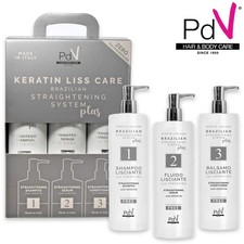 Kit Pdv Keratin Liss Care Brazilian trattamento cheratina lisci perfetti