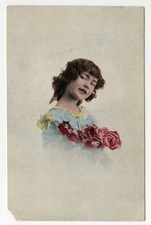 Fanciulla con rose - Ritratto