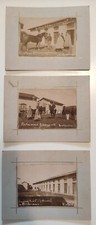 ROMA - Scuderie Militari d'Isolamento Portonaccio, 3 Foto 1906 Cavalli