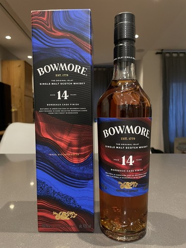 Bowmore 14yo bordeaux cask - bordeaux,