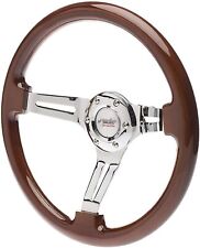 Volante Universale Vero Legno Razze in Alluminio Calice Simoni Racing DID