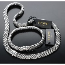 FOPE, COMPLETO IN ORO BIANCO