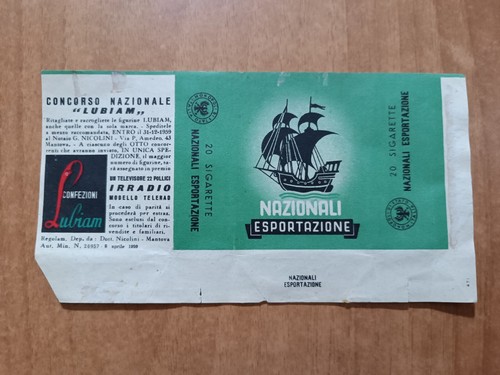Pacchetto sigarette vuoto - pacchetto,