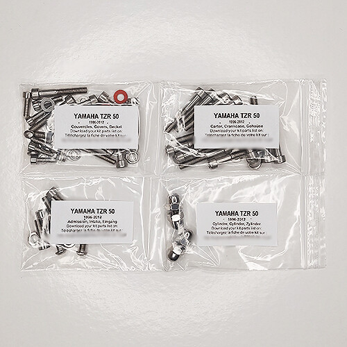 Yamaha tzr 1996 2012 kit - 50,