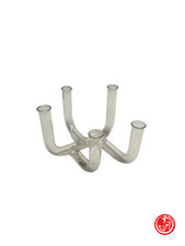 Provette in vetro trasparente