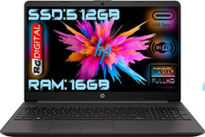 HP G9 Intel N4500 Notebook Portatile, RAM 16 Gb, Ssd M2 512GB Display 15.6°