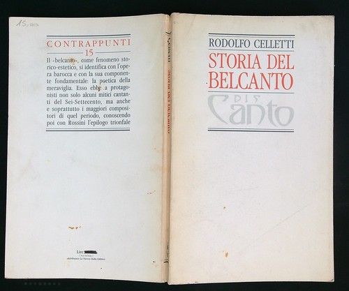 Storia del belcanto celletti - storia,