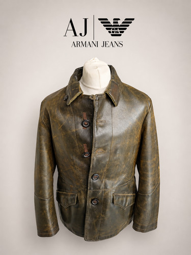 Armani jeans giacche biker - jeans,