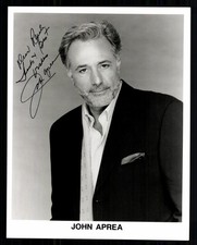 John Aprea 1941-2024 attore americano originale firmato + G 48622