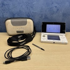 Console Portatile Nintendo 3DS Classic Bianco White Con Custodia E caricatore