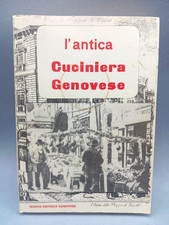 Libro Vintage L'ANTICA CUCINIERA GENOVESE , Nuova editrice genovese, 1983 Cucina