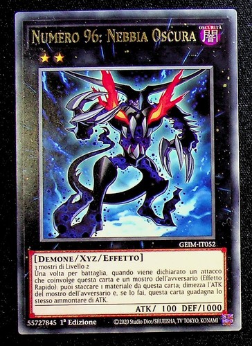 Numero nebbia oscura rara - numero,