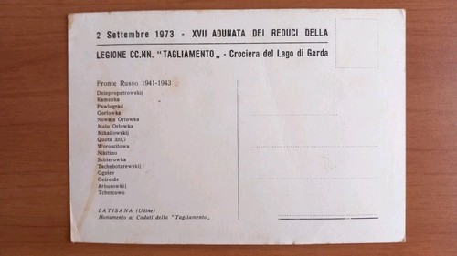 Militare xvii adunata reduci - xvii,