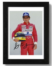 FOTO autografo firmato Ayrton