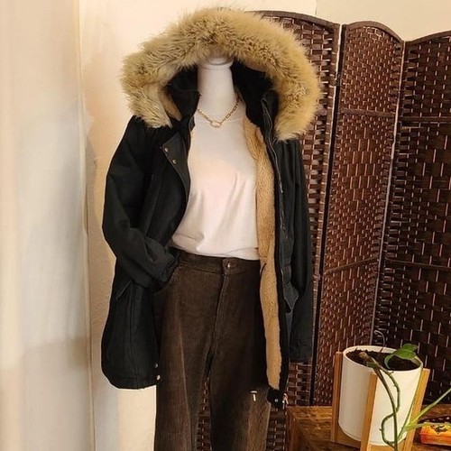 Cappotto sherpa parka zara - sherpa,