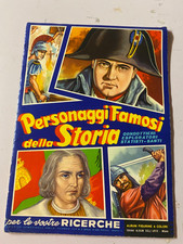 personaggi famosi della storia vuoto ottimo album dell arte figurine