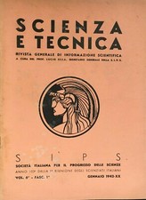 Istituto Paleontologia marina, Scienze e tecnica vol. 6° fasc. 1 gennaio 1942