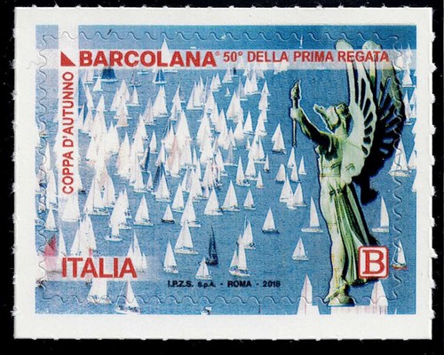 Italia 2018 mnh regata - 2018, mnh.