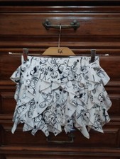 Gonna bimba Guess jeans 10 anni  bianca e nera bambina moda fashion