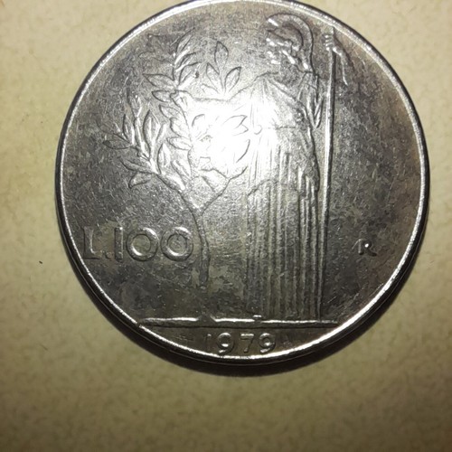 100 lire 1979 errore - 1979, conio