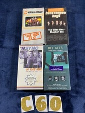 4 SEALED VHS LOT NSYNC