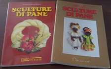 LIBRO SCULTURE DI PANE 2 LIBRI HOBBY 