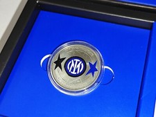 Medaglia Ufficiale Inter Campione d'Italia 2023/2024 argento 925 Seconda stella