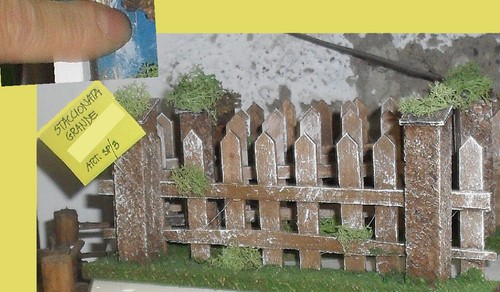 Miniatura presepe staccionata - miniatura,